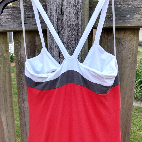 Soybu Athletic Tank Color Block Dress SZ Med - Picture 6 of 12